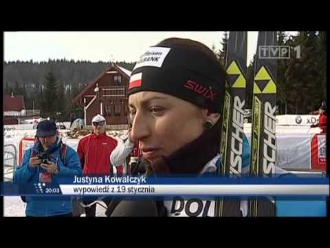Treningi Kowalczyk, biathlonistek i panczenistów przed Soczi (27.01.2014)