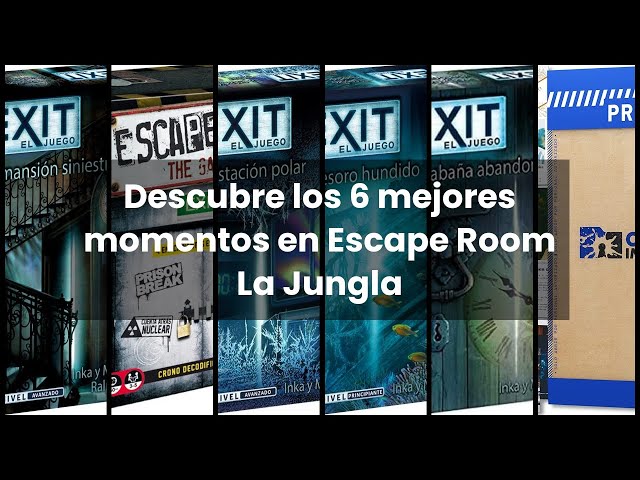 Vídeo relacionado con Escape Room Diset Family, Juego de Mesa Familiar, 3 Aventuras en la Jungla, de 3 a 5 Jugadores, a Partir de 10 años