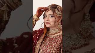 Red Embellished Bridal Farshi Lehenga with Potli - Video 1