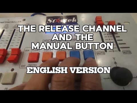 DISCO 240 Light Controller Program Tutorial Release Channels & Manual Button