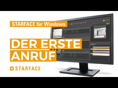 Der erste Anruf - STARFACE für Windows - Tutorial