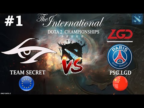 МАТЧ ЗА ВЫХОД В ФИНАЛ ИНТА! | Secret vs PSG.LGD #1 (BO3) The International 10