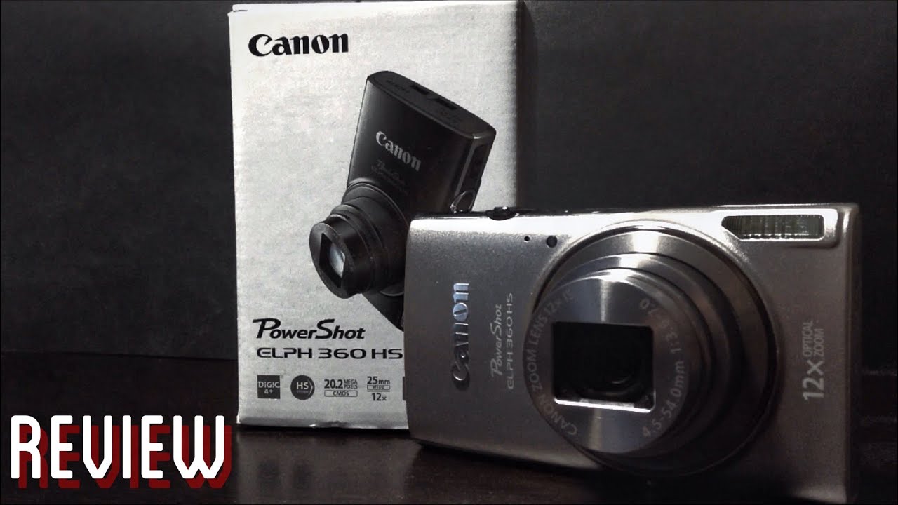 Цифровой фотоаппарат Canon PowerShot ELPH 360 HS
