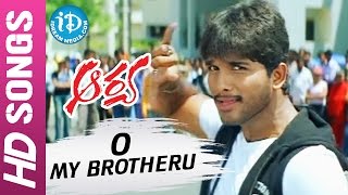 Arya Telugu Movie - O My Brotheru video song - All