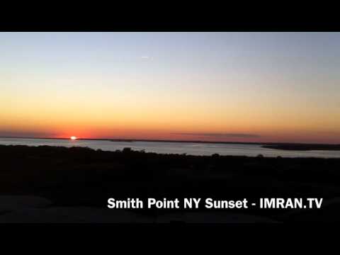 Serene Sunset Smith Point Beach NY - IMRAN