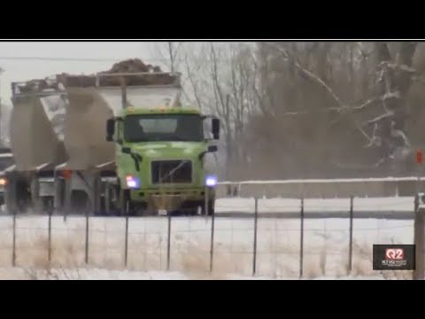 Slick streets hit Billings area and schools close