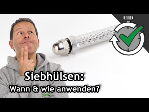 Installing sieve sleeves: when and how should you use them? | Quick Tips ☀️ Pina