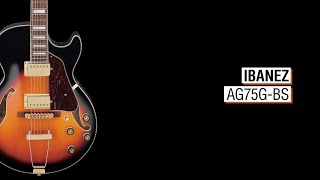 Video thumbnail for Ibanez Artcore AG75G-BS by Public Peace