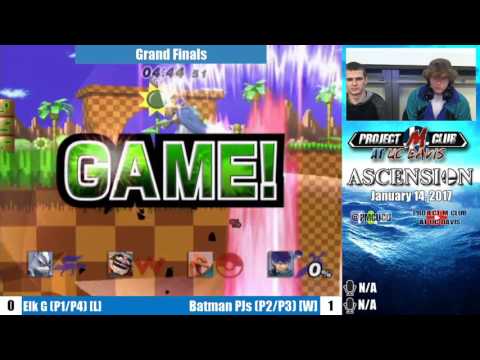 “Ascension 1/14/17” – Elk G (Wolf & Ike) v. Batman PJs (Wario & Zard) – Grand Finals