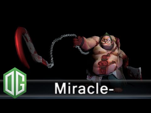Miracle-  Gameplay  Pudge - Ranked Match - OG Dota 2