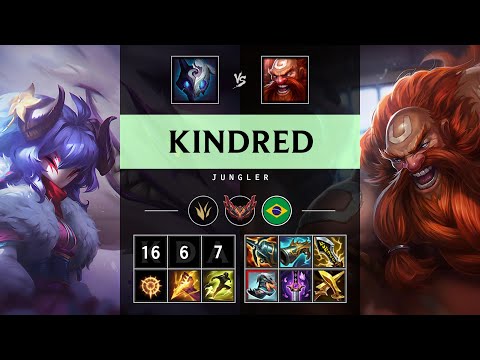 Kindred Jungle vs Gragas - BR Grandmaster Patch 25.06