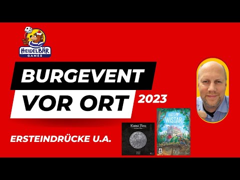 Brettspielbox unterwegs   Heidelberger Burgevent 2023   Brettspiel Eindrücke