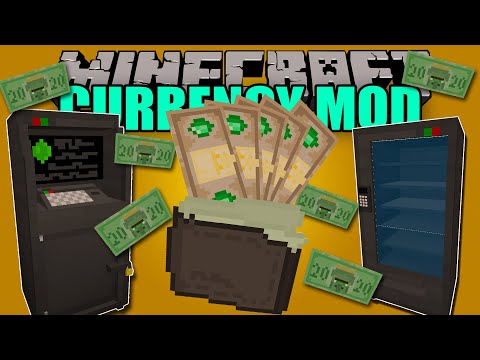CURRENCY MOD - Economy comes to minecraft!!  (for Roleplay) - Minecraft mod 1.12.2 Review