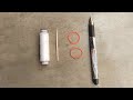 How To Make Pen Gun Matchstick Gun पेन की बंदूक