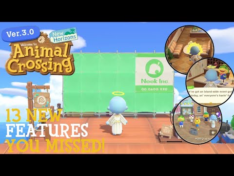 13 New Features You MISSED In Animal Crossing New Horizons (ACNH 3.0 Update and SECRET)