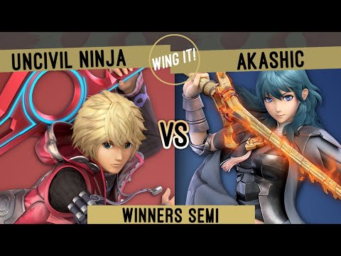 WING IT #2 - Uncivil Ninja (Shulk) vs. Akashic (Byleth) - Winners Semi - Smash Ultimate Singles