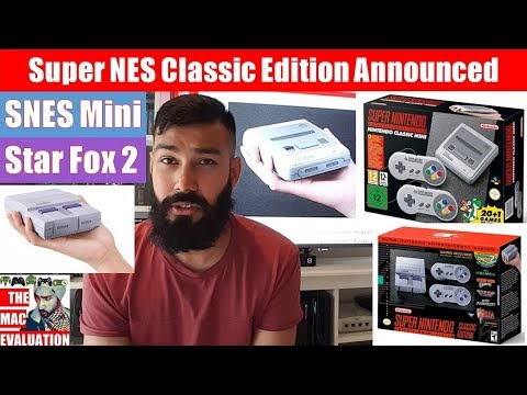 Super NES Classic Edition Announced | SNES Mini | Star Fox 2