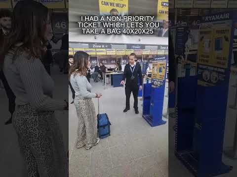 Watch This Cabin Trolley Bag Fit the Airline Sizer PERFECTLY! 👀🧳 | No More Baggage Fees!