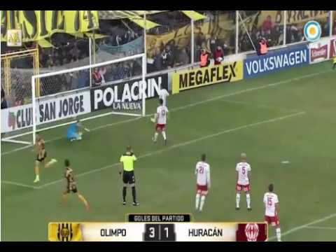 Olimpo vs Huracán (3-1) Primera División 2016/2017 Fecha 27