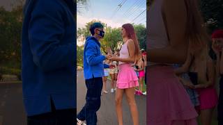 O casal Azeul e Rosa