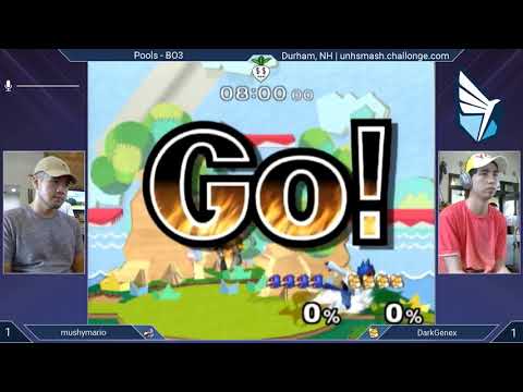 Cold Hard Smash 5 SSBM - mushymario (Falco) vs. DarkGenex (Fox) - Melee Pools