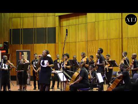 Mathapelo Matabane & Buskaid Soweto String Ensemble Performing Sinnerman