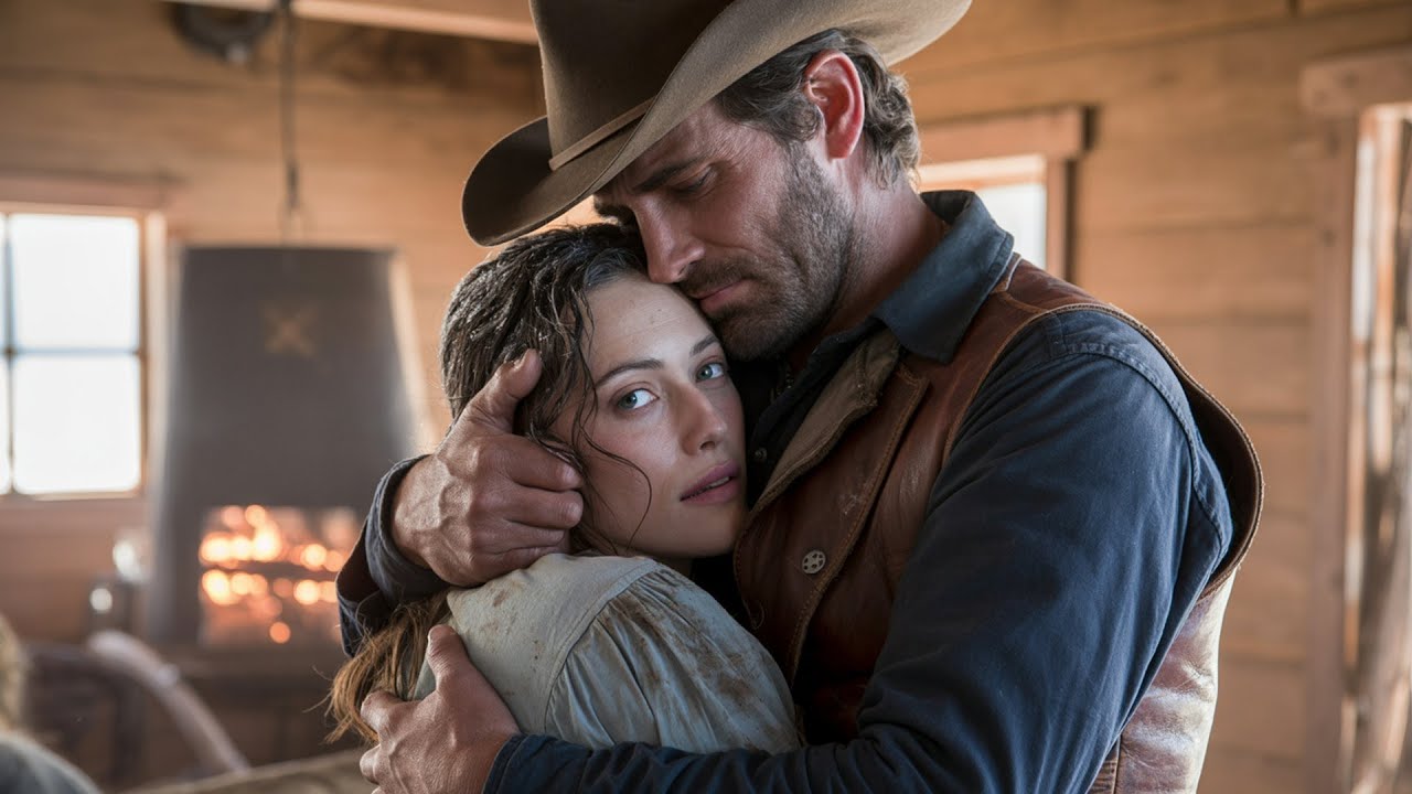 A Cowboy Found a Bride Frozen in a Wagon, She Soon Melted His Heart When He Gave Her a Home