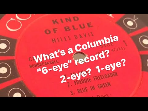 RECORDS WORTH DOLLARS…THE COLUMBIA “6 EYE”