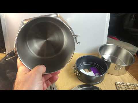 Zebra Billy Can Bake Set for Backpacking: Lightweight and Easy to Use