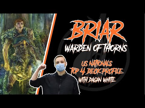 Top 4 Flesh and Blood Nationals Briar Deck Profile with Dagan White
