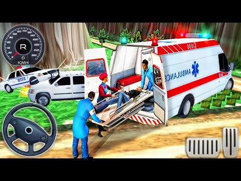 Ambulance Rescue Driver Simulator 3D 2020 - Offroad Emergency Hero Van Drive - Android GamePlay