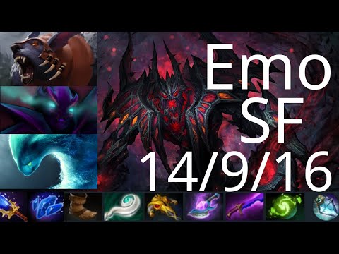 Emo Shadow Fiend vs Morphling, Ursa, DK - nice smoke 4k to 11k - Nigma vs IG g2 AniMajor dota2 dota2