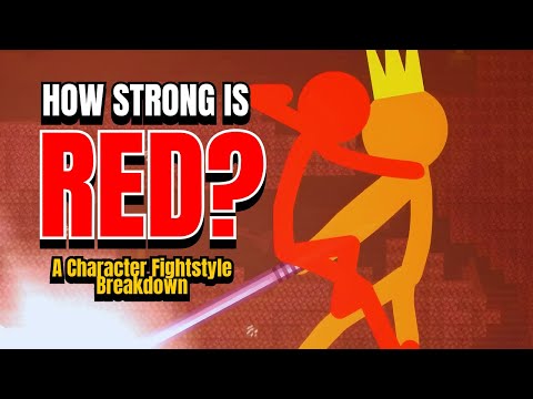 How Strong Is Red- Character Fight-Style Breakdown! (Animation vs Minecraft/Animator vs Animation)