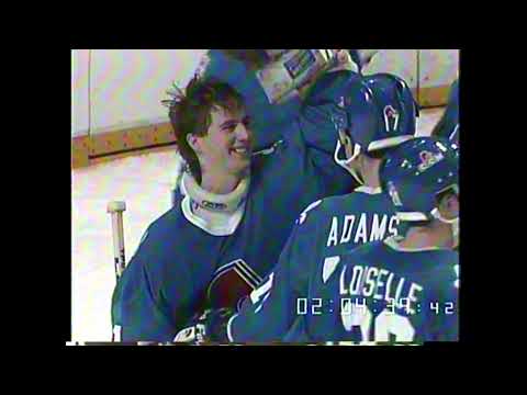 Chicago Blackhawks Quebec Nordiques Oct. 19, 1989 Highlights