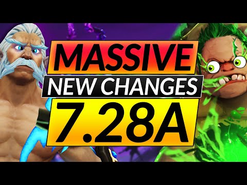 CRAZY HERO BUFFS and NERFS in the NEW 7.28а PATCH - BROKEN Changes - Dota 2 Meta Guide