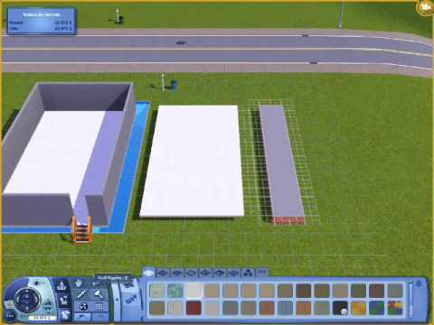 comment construire piscine sims freeplay