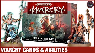 WARCRY FIGHTER CARDS &amp; ABILITIES FOR FURY OF THE DEEP MODELS - All Models New &amp; Akhelian Allopex!