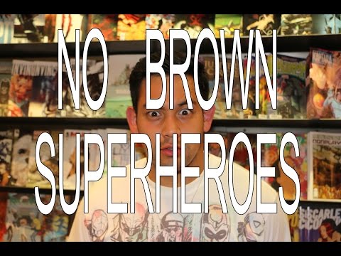 No Brown Superheroes