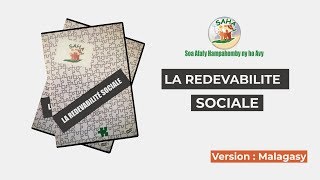 LA REDEVABILITÉ SOCIALE (Version: Malagasy)