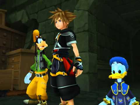 Kingdom Hearts II, English cutscene: 133 - The Gate Guardian Appears - HD 720p