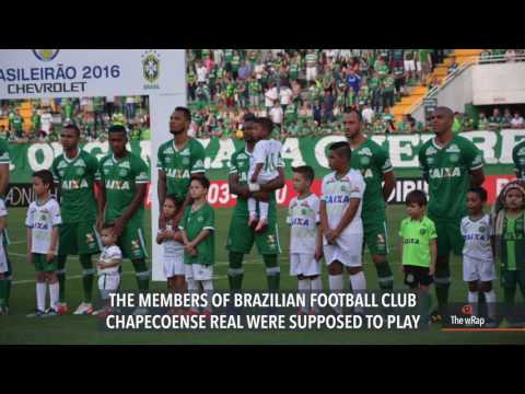Plane carrying Brazilian football team crashes in Colombia