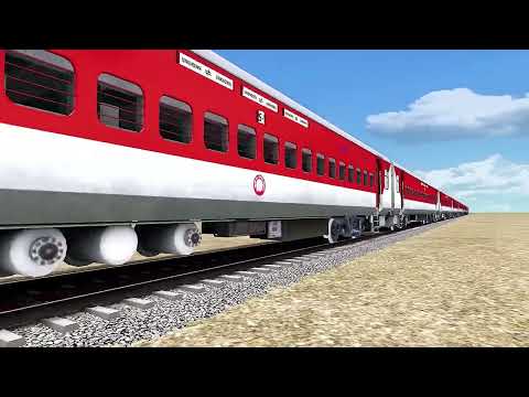 Reverse!!! Train against a huge pit!!!