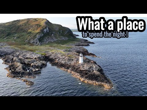 Camping in Scotland | Island Lighthouse Adventure