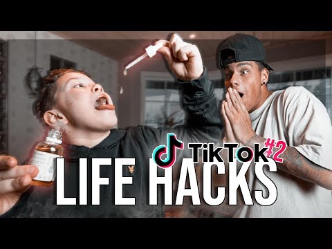TESTAR VIRALA TIKTOK LIFE HACKS #2 ft. Grannen Måns
