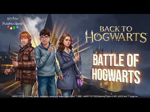 Fight for the light! Play Battle of Hogwarts in Harry Potter: Puzzles & Spells