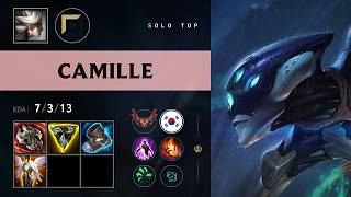Camille Top vs Galio - KR Grandmaster Patch 26.16