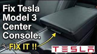 How To Fix Tesla Model 3 Center Console Latch Stuck (2026)