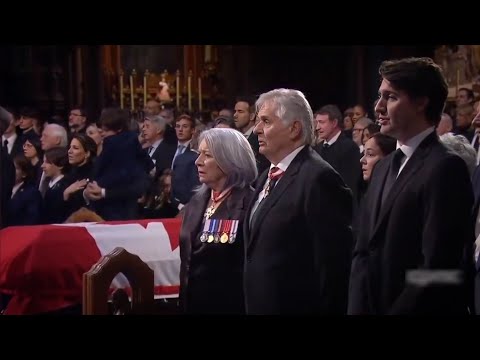 "O Canada" - Brian Mulroney's Funeral Service