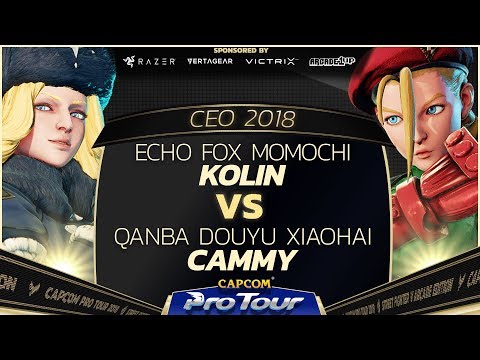 Echo Fox Momochi (Kolin) vs Qanba Douyu XiaoHai (Cammy) - CEO 2018 - Pools - CPT 2018