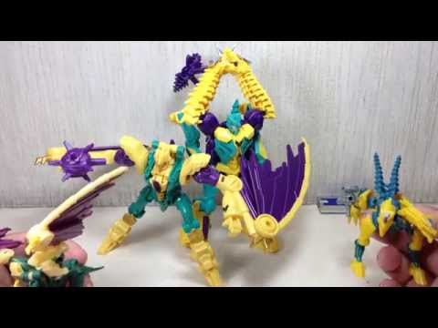 Windrazor & Twinstrike Deluxe Class Transformers Prime Beast Hunters Review